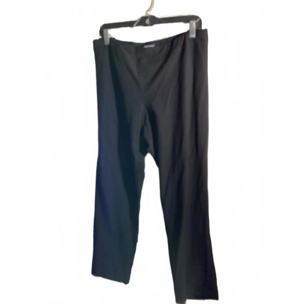 Eileen Fisher Comfort Stretch Black Pants for Everyday Wear 3x